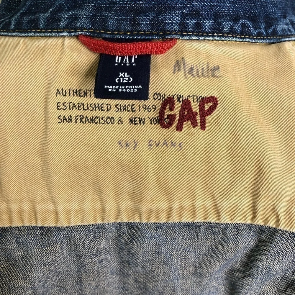 Gap Y2K Kids Jean Jacket